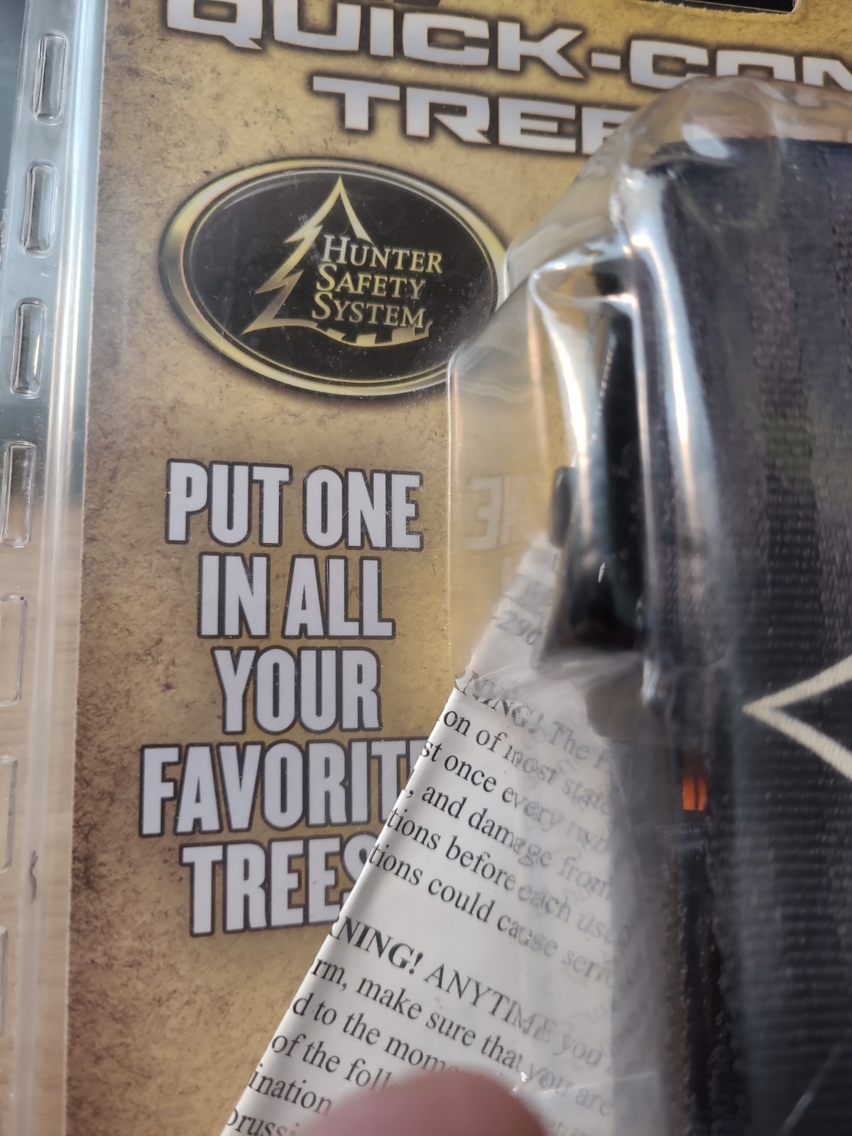 Hunter Safety System Quick-Connect Tree Strap for Tree-Stand Hunting Single