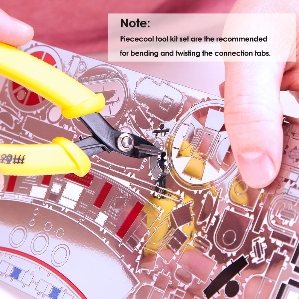 Piececool DIY Tools Set for Metal Earth Model Kits, 2pcs/set Professional...