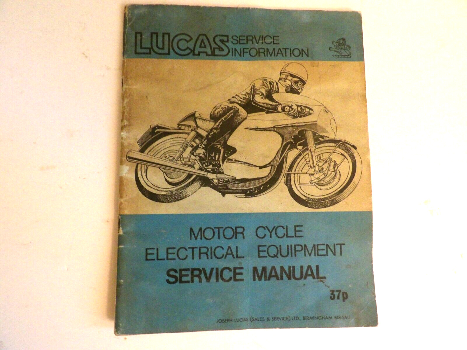 Lucas Service Information Motorcycle Electrical Service Manual