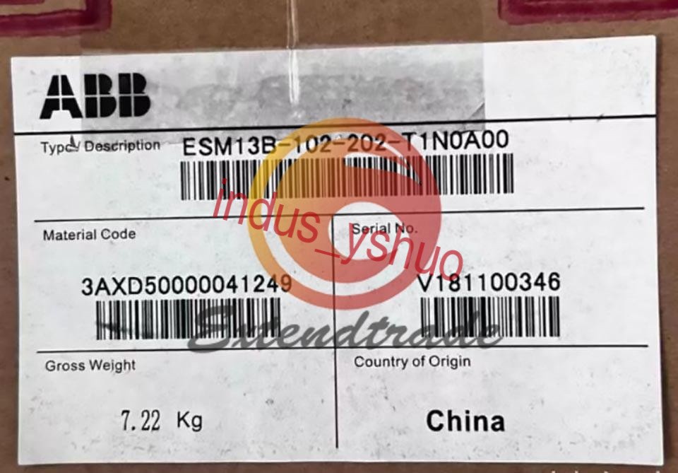 1PC NEW ABB SERVO MOTOR ESM13B-102-202-T1N0A00