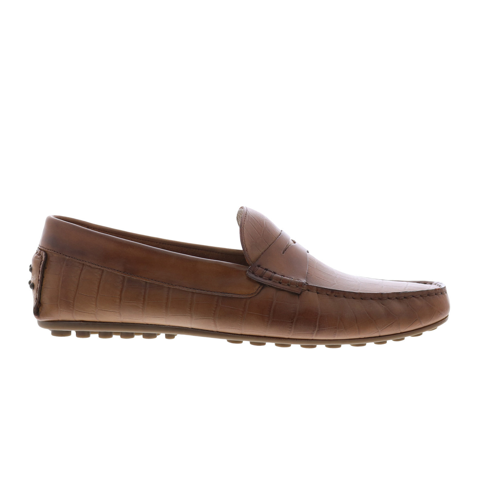 Steve Madden Yorkk YORK01M1 Mens Brown Loafers & Slip Ons Moccasin Shoes