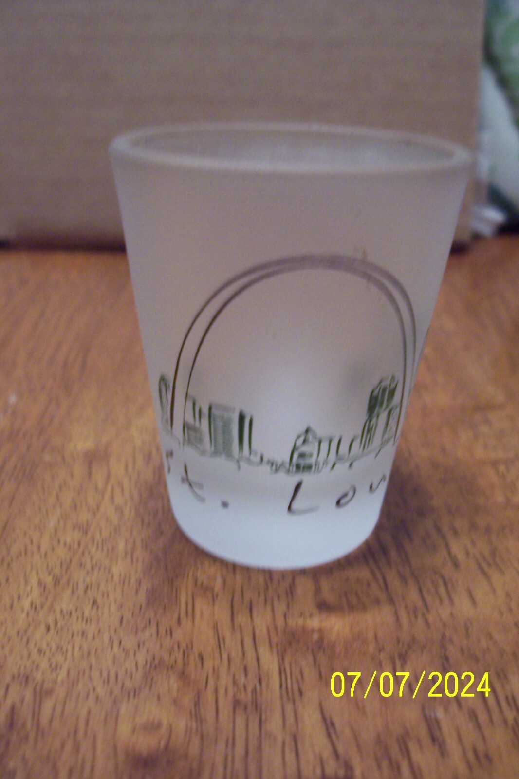 St. Louis, Mo. Souvenir Shot Glass