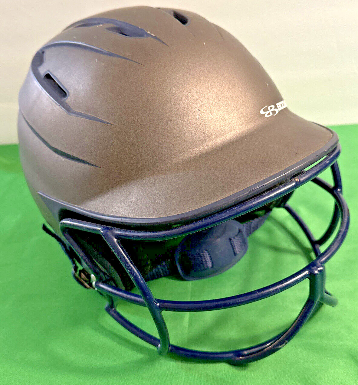 Boombah Fastpitch SB Batting Helmet (BBH2SP-JR 6 1/4-7)  W/Face Mask Chin Strap