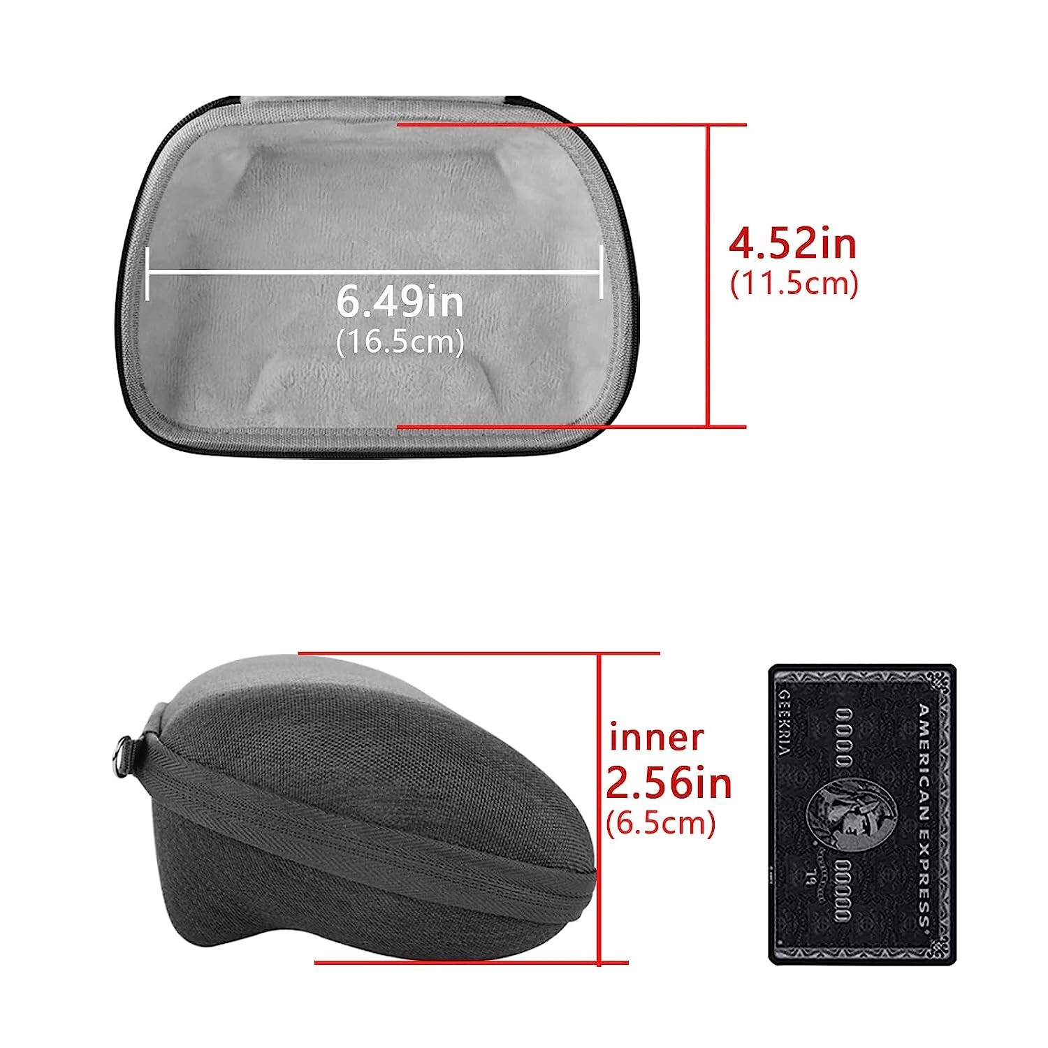 Geekria UltraShell Case Compatible with Steam Controller, Hard Shell Case Travel