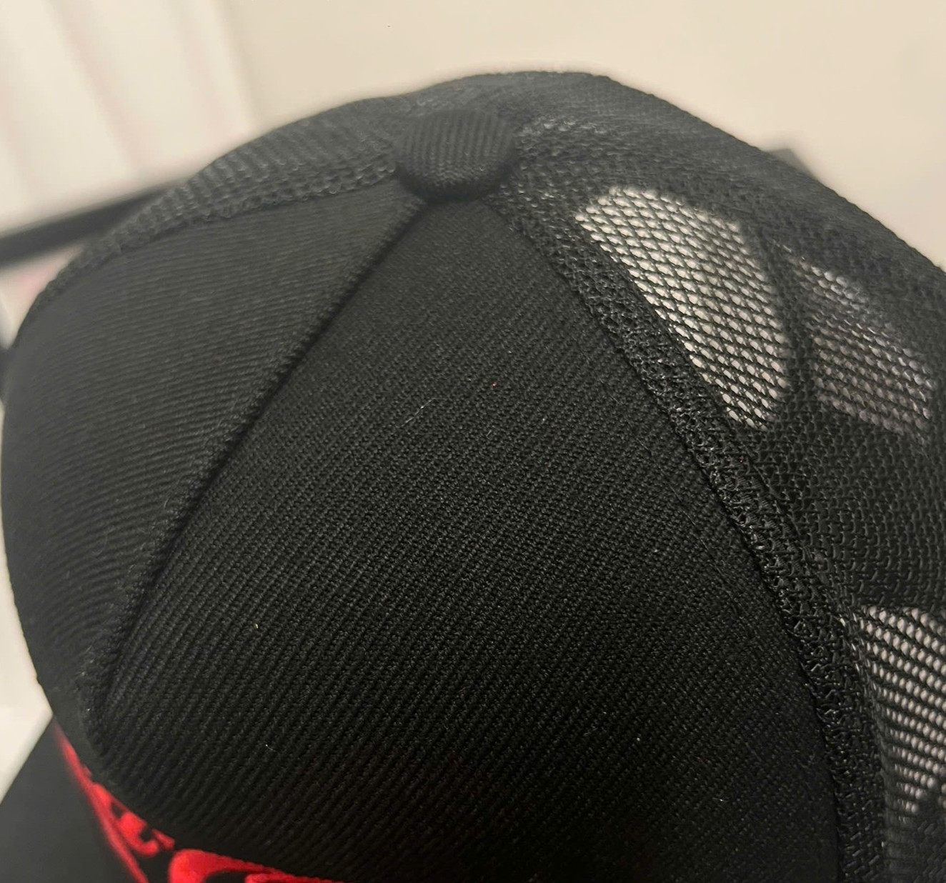 Yamaha Black New Era Mesh Trucker Hat, Unisex Hat, Embroidered Logo Hat
