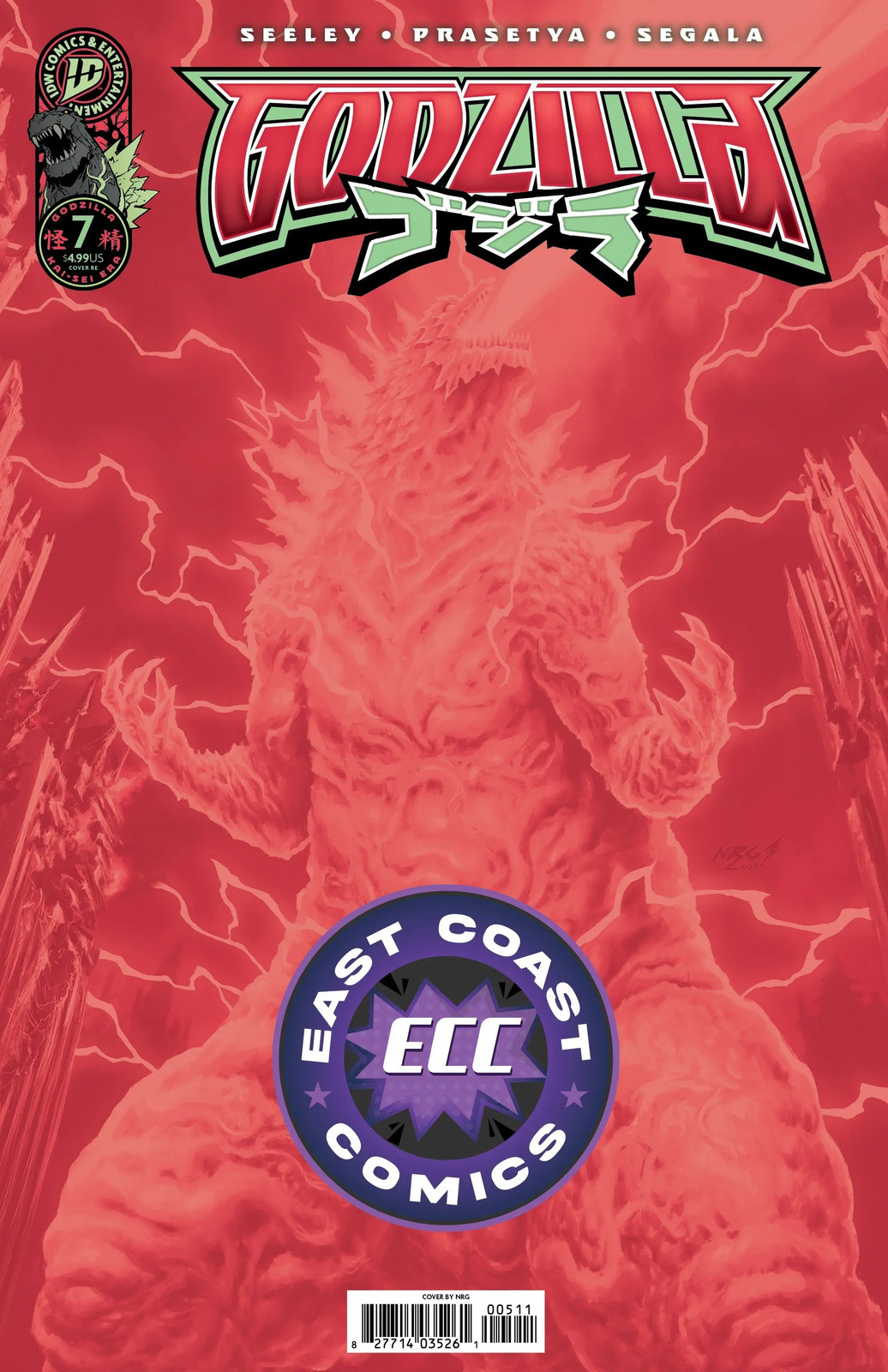 Godzilla [Kai-Sei Era] #7 - ECC NRG Exclusive Virgin FOIL