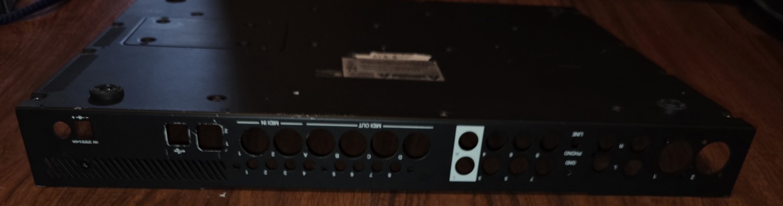 Akai MPC X Bottom Panel