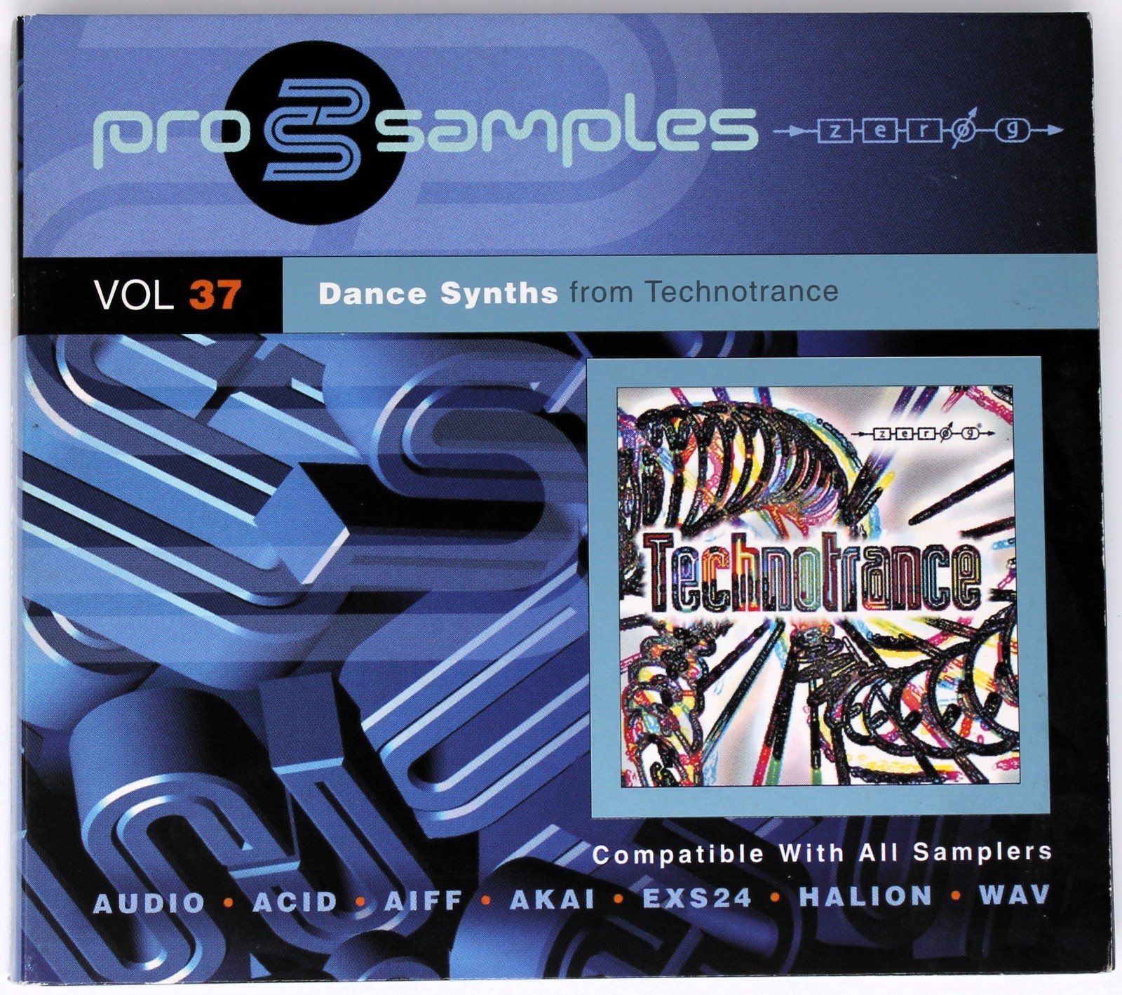 Zero-G Pro Samples 37 Dance Synths Sample/Sound Library/Sampling Double CD