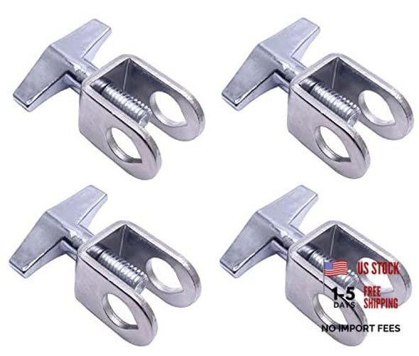Cowbell U-Clamp Jazz Drum Cowbell Percussion Clamp Mount Attachment 4Pack