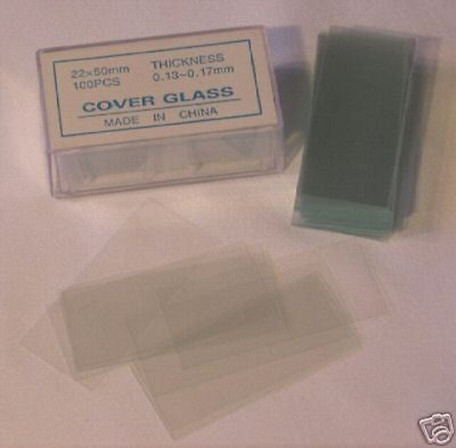Microscope Slides Cover Glass Coverslip Slip 23*50 mm 100 pcs 1"x2" New
