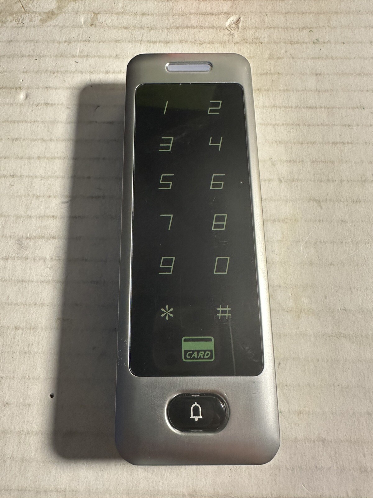 Touch Keypad Metal Case rfid reader Ext Standalone Access Control DWK/153