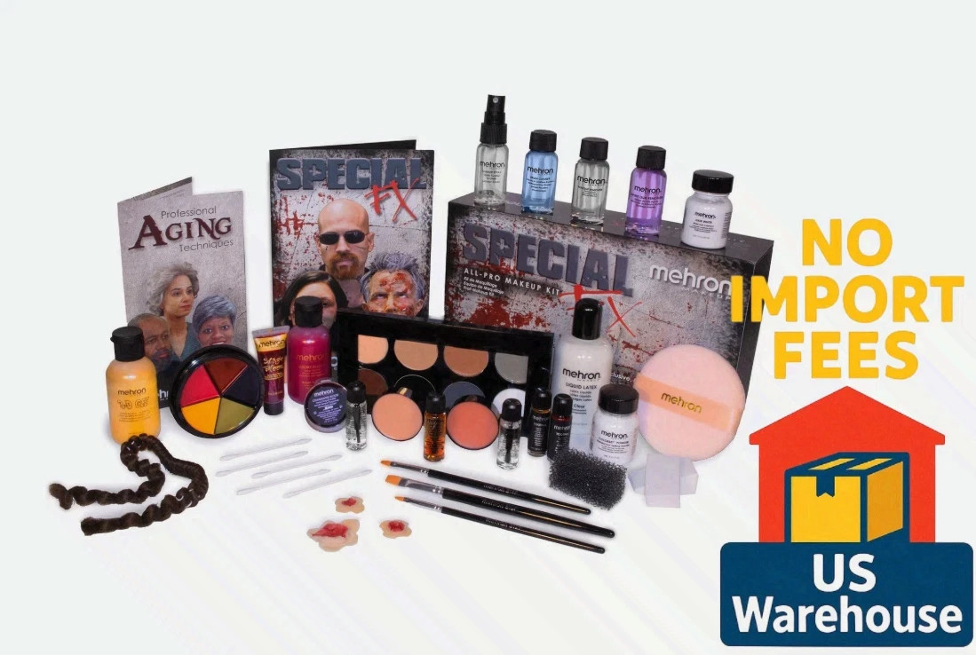 Mehron Special FX All-Pro Complete Professional Stage Makeup Kit Cosplay