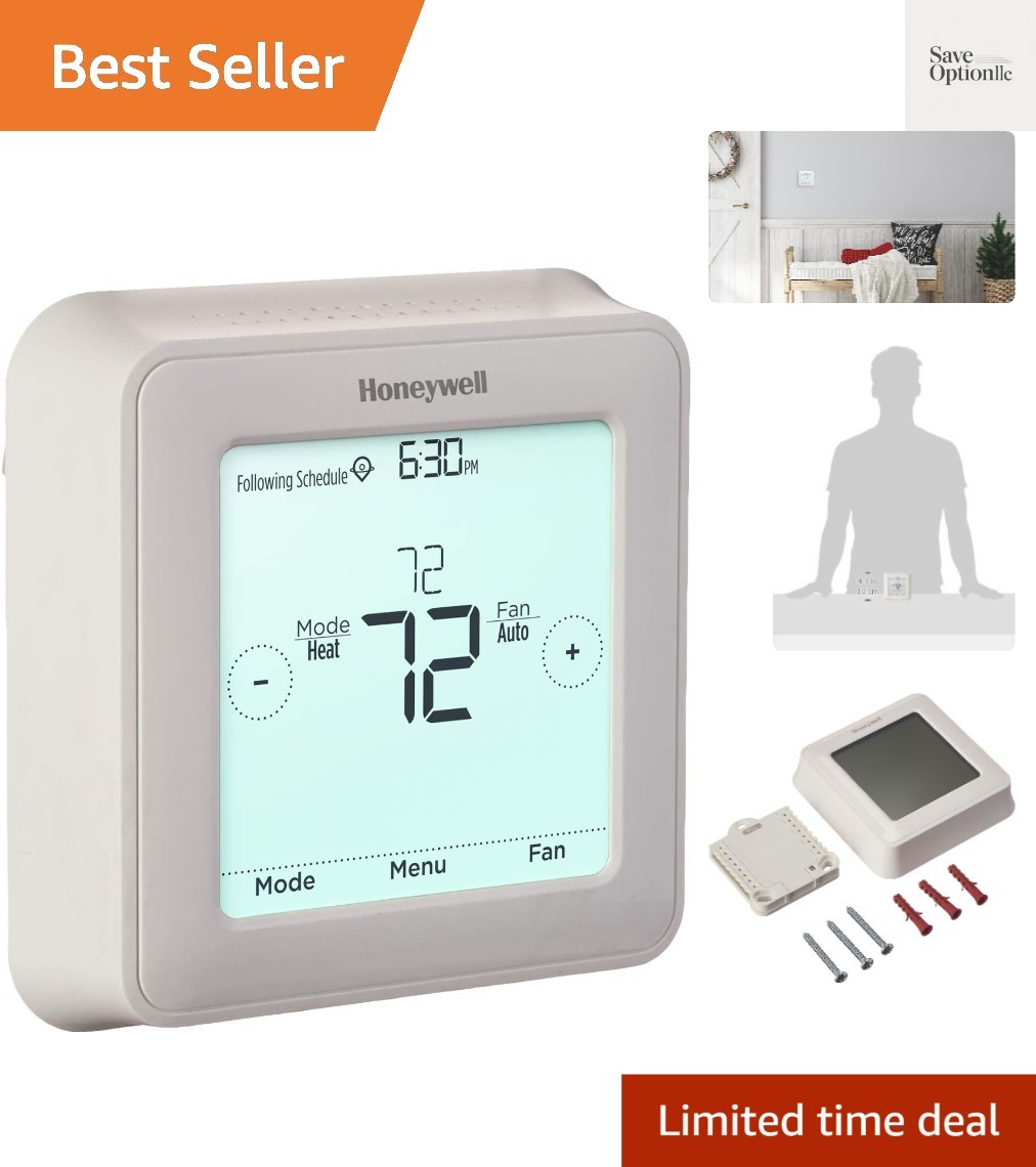 7 Day Programmable Touchscreen Thermostat