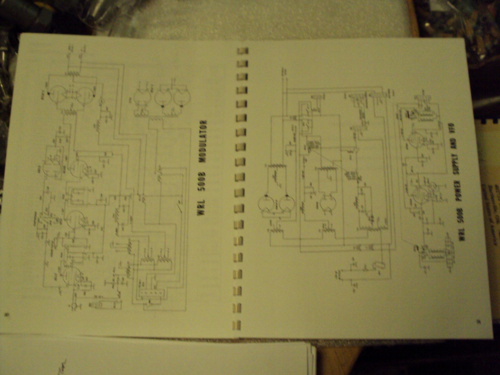 WRL Globe King Transmitter 500B Manual reprint