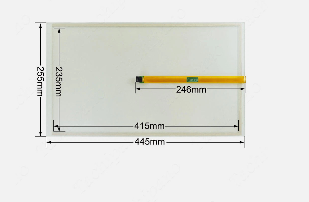 6AV2124-0UC02-0AX0 Touch Screen For 6AV2 124-0UC02-0AX0 SIPLUS HMI TP1900 @106