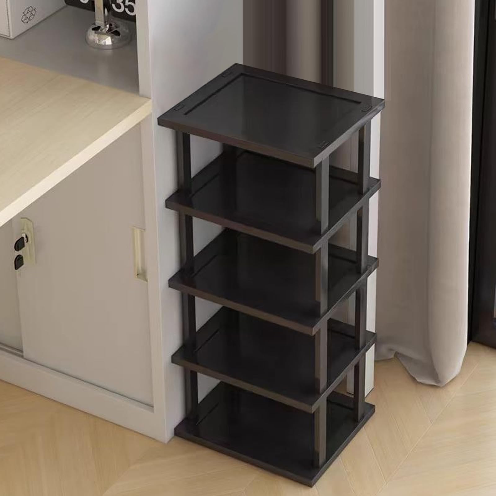 Zapatero vertical - Organizador de zapatos alto y estrecho espacios pequeños