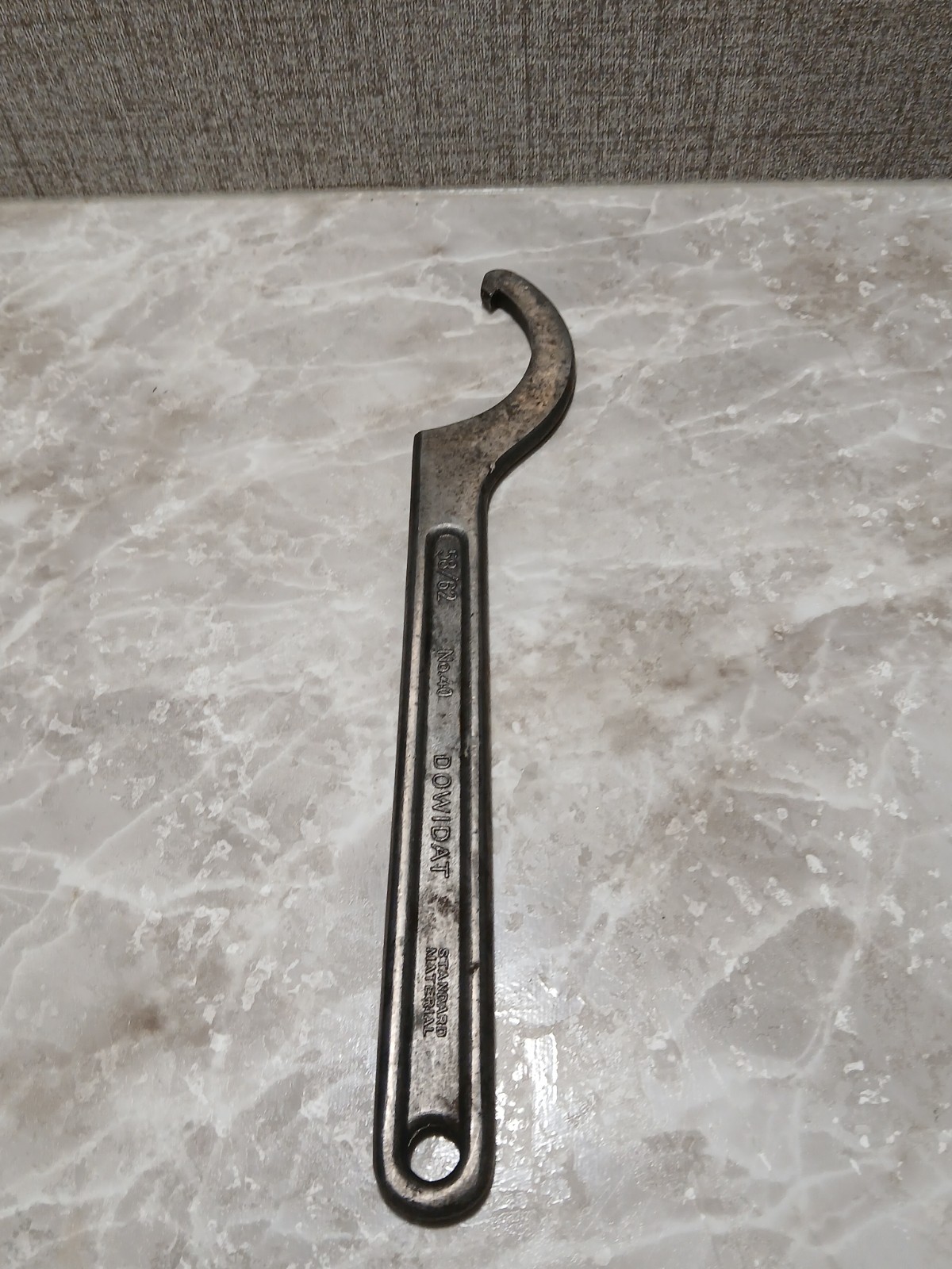 DOWIDAT No.40 Hook Wrench 58/62 Over Length 9.5" Made in GERMANY