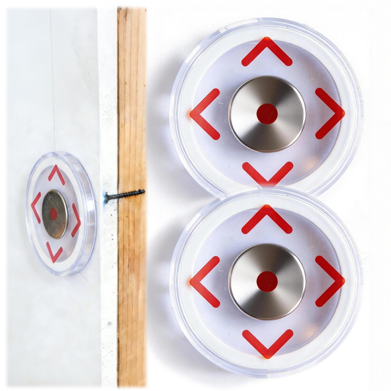Magnetic Stud Finder |Super Magnetism |No Battery Required| Easy to Use Wall ...