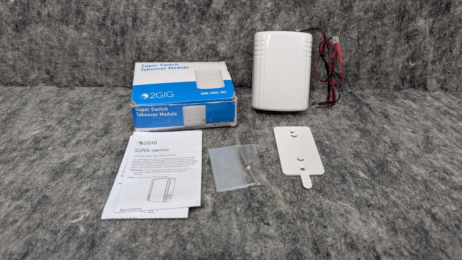 2GIG-TAKE-345 345 MHz Super Switch Wireless Home Security Takeover Module🔥New🔥