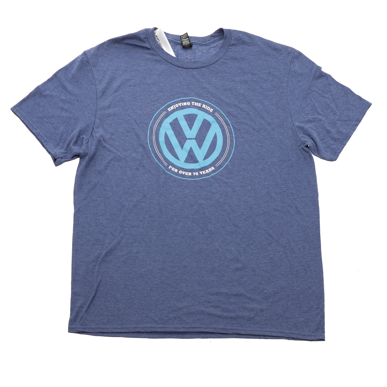 Blue Volkswagen Logo T-Shirt Large
