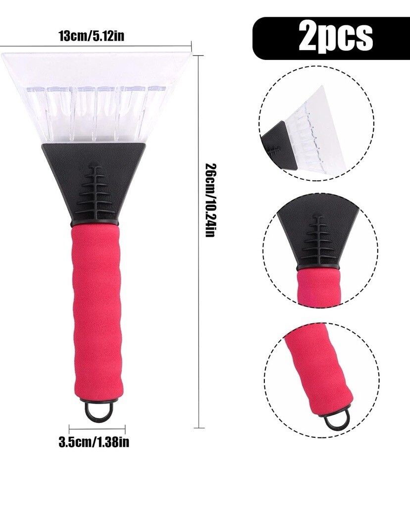 Two Ice Scrapers
