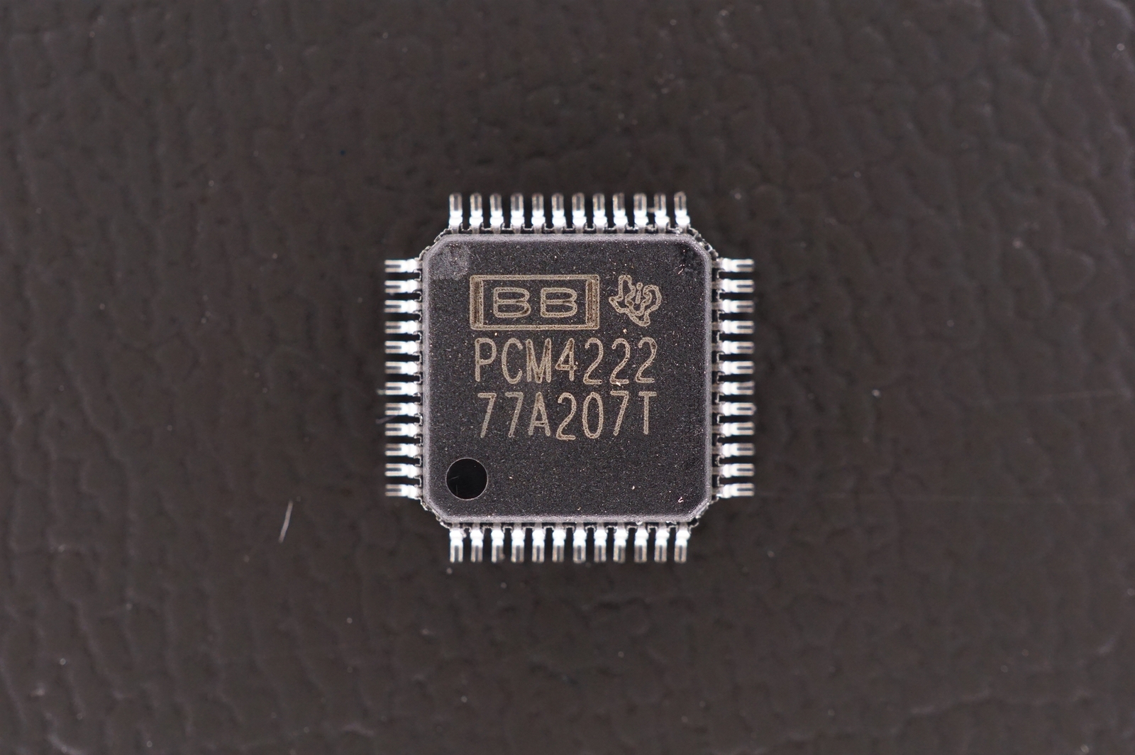 PCM4222PFB Texas Instruments Audio Dual ADC 24 bit 216ksps 48 Pin TQFP NOS