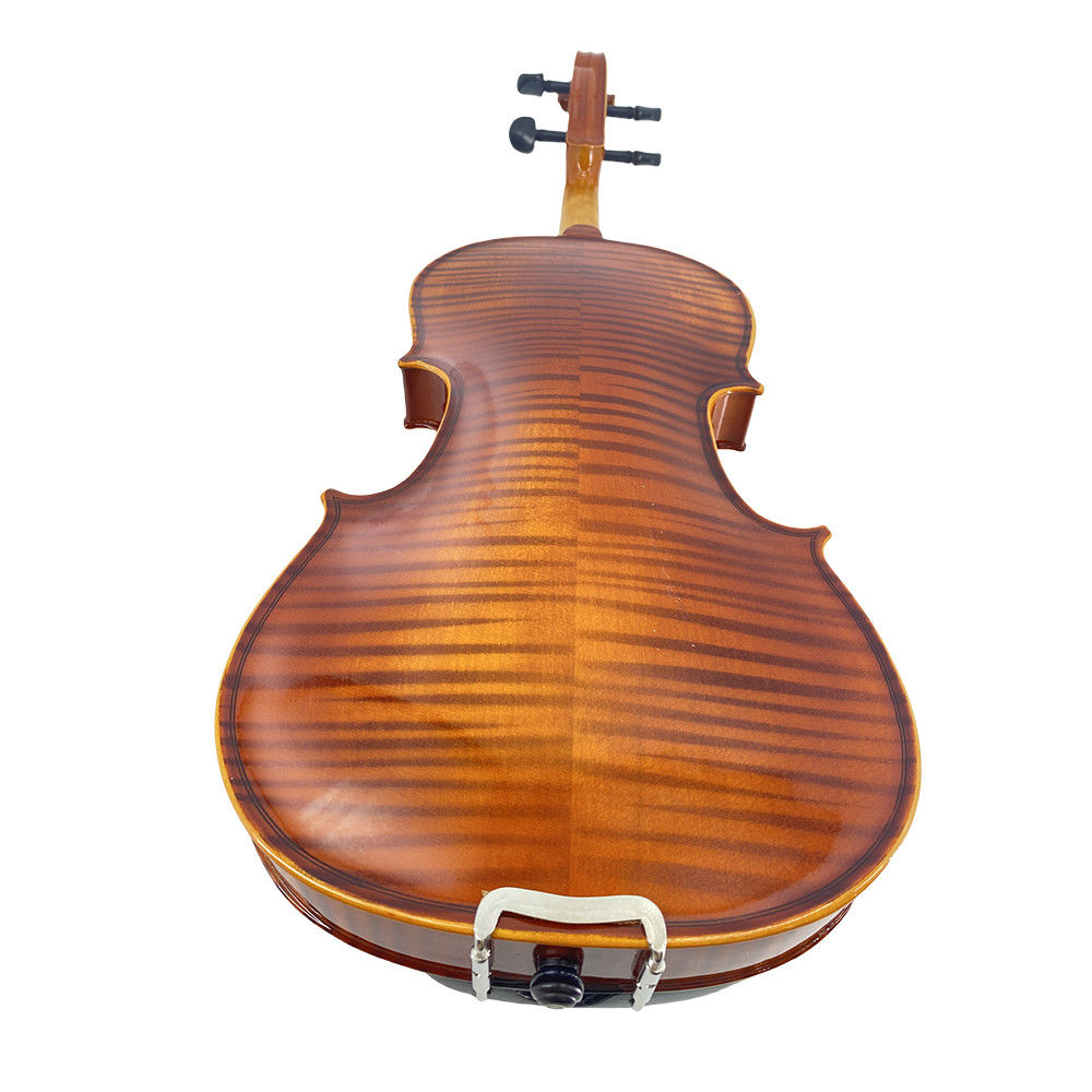 4 String Acoustic Violin Handmade 1/2 Violin for Student Beginners with Case Bow