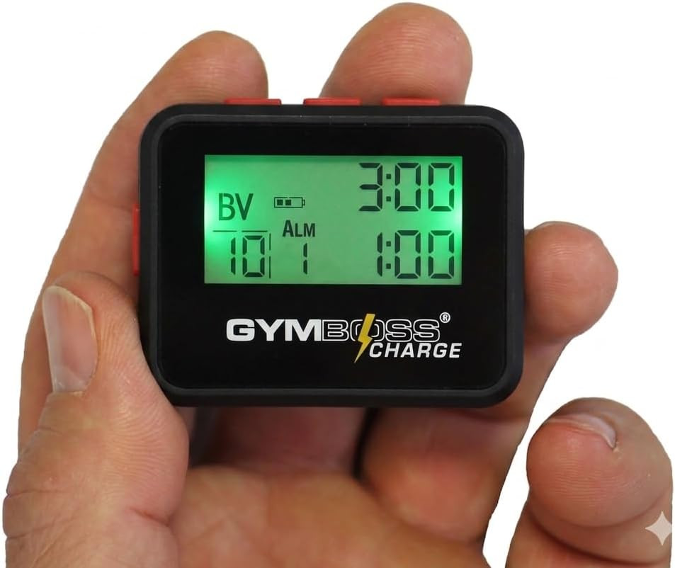 Gymboss Charge Interval Timer and Stopwatch