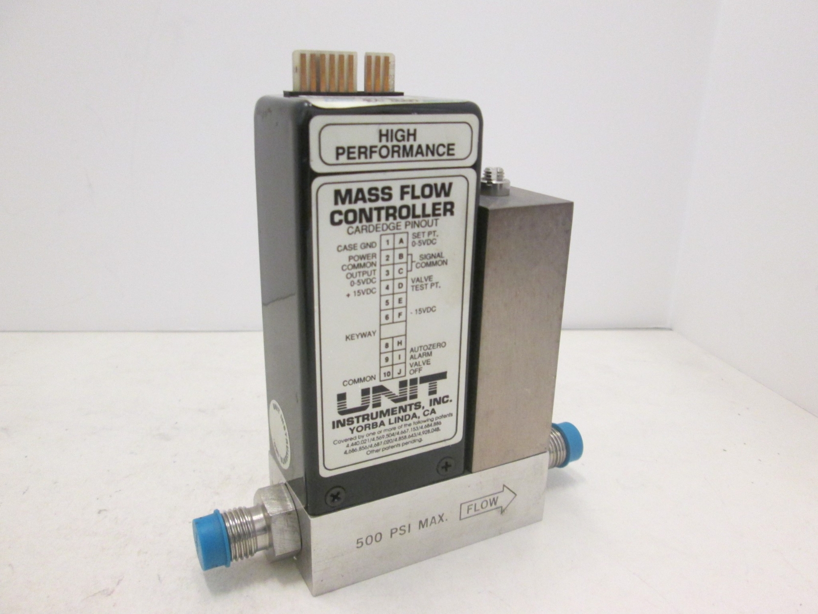 Unit UFC-1100A, Mass Flow Controller MFC, O2, 400 SCCM, Used