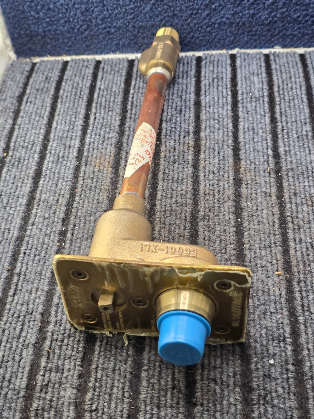 Zurn Z1321-CXL Ecolotrol 3/4" MNPT Exposed Non-Freeze Anti-Siphon Wall Hydrant