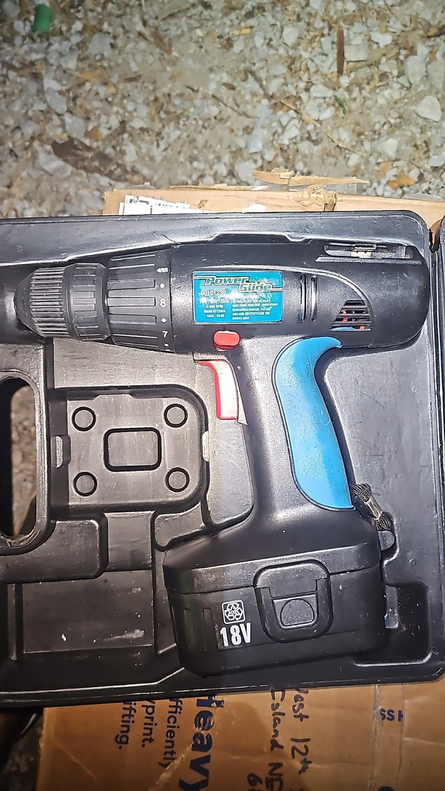 PowerGlide 18V Cordless Drill/ Driver Kit. Bed Bath & Beyond