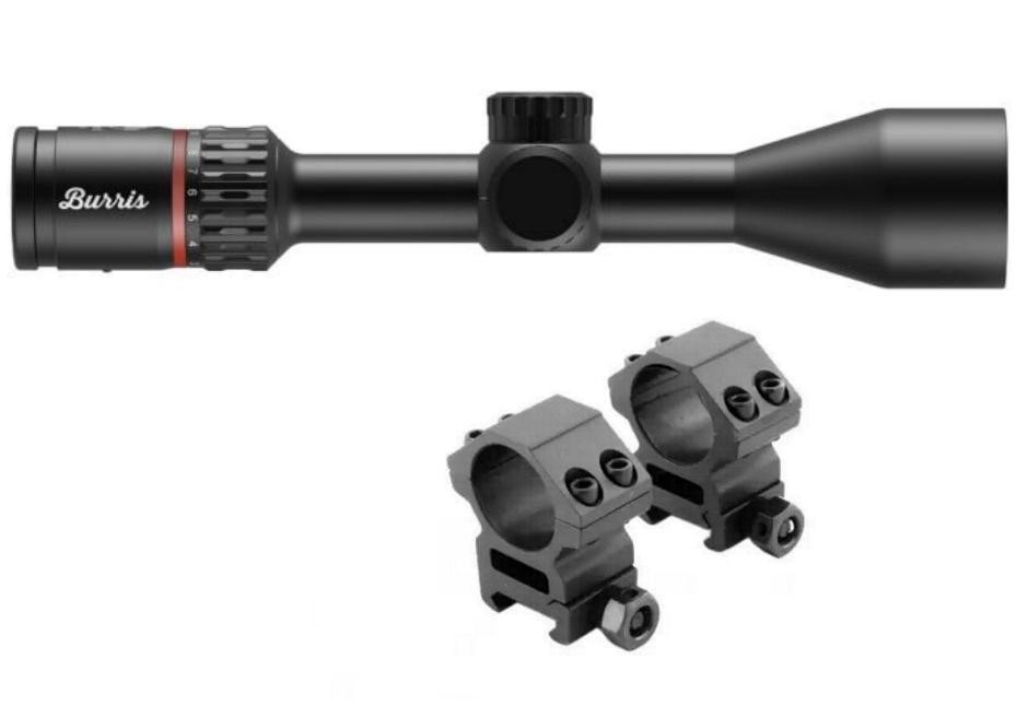 Burris Fullfield 3-12x42mm Riflescope SFP Ballistic E3 201530 w/Rings