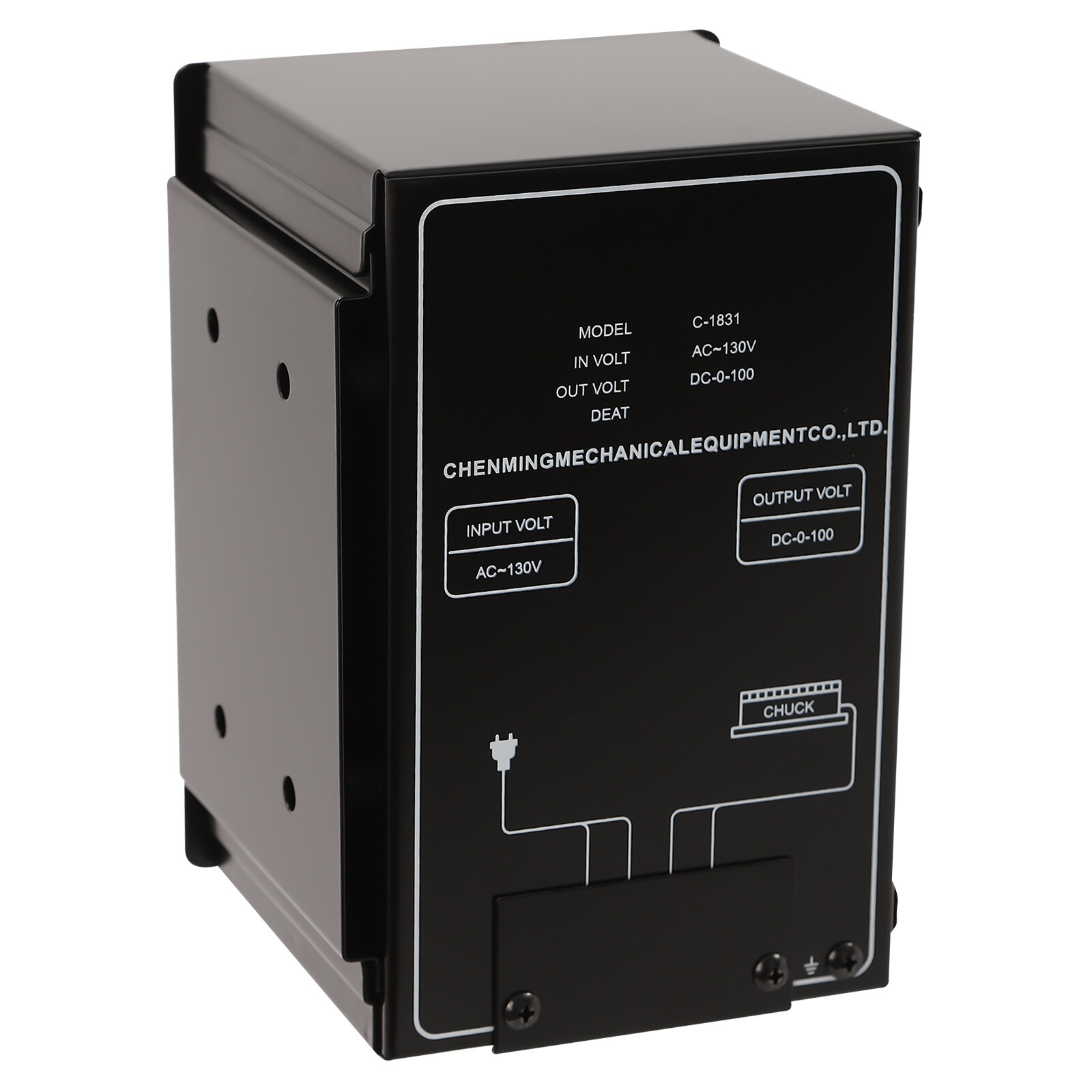 Adjustable Magnetic Force Electro Magnetic Chuck Controller Intuitive Operation