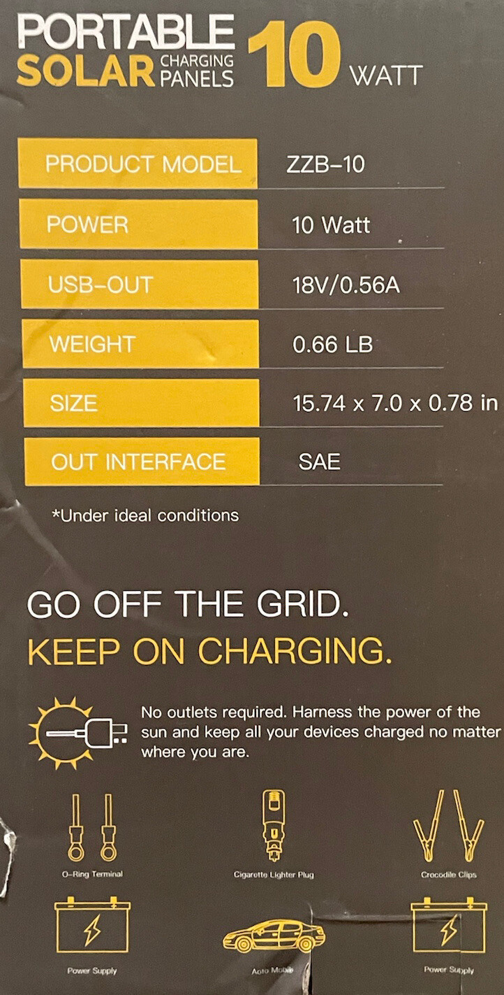 Portable Solar Charger