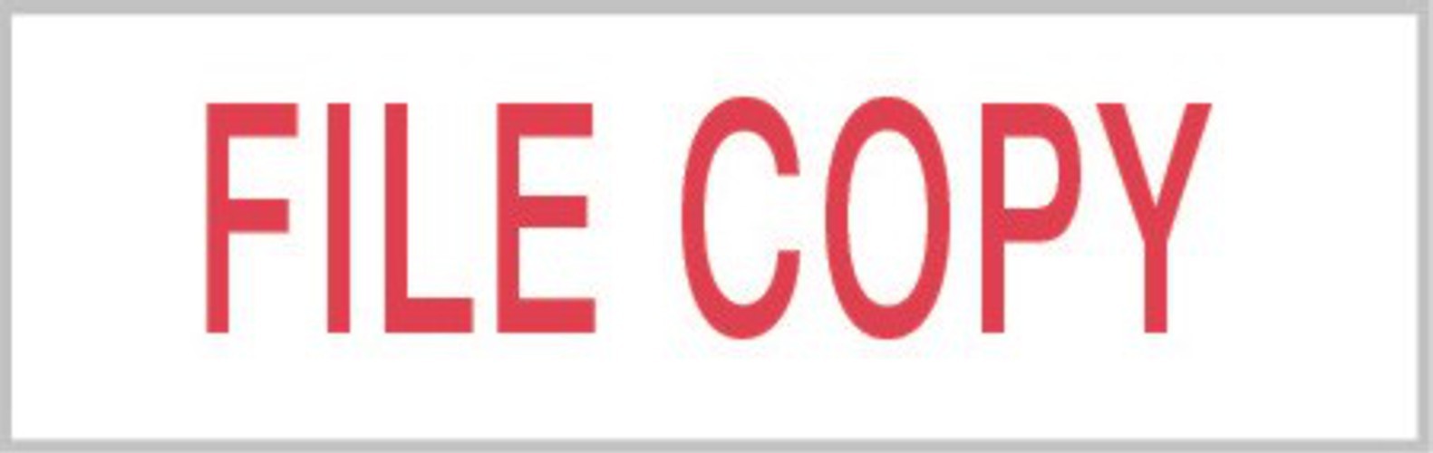 Trodat Ultimark Pre-Inked Message Stamp, "File Copy"  TMUFileCopy
