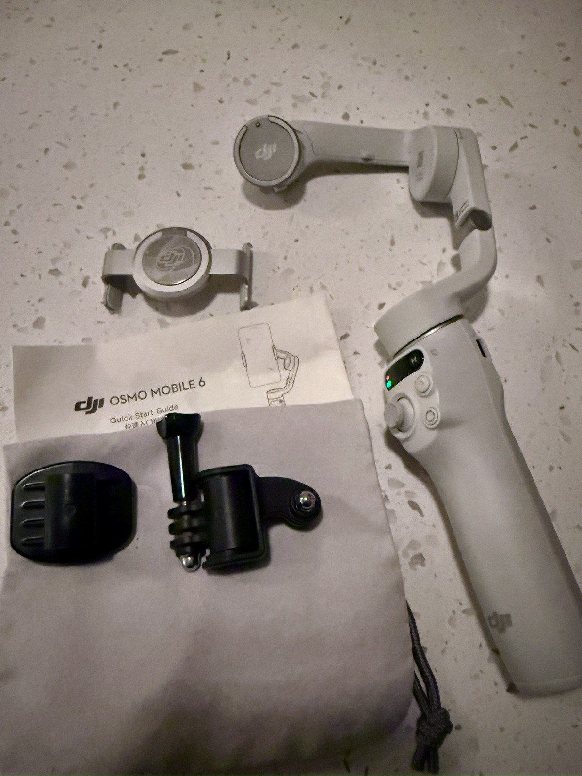 DJI Osmo Mobile 6 Smartphone Gimbal Stabilizer Platinum Gray
