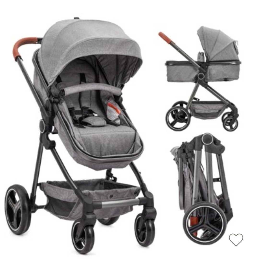 VEVOR Travel System Stroller with Infant Bassinet, 2-in-1 Baby Cradle New In Box