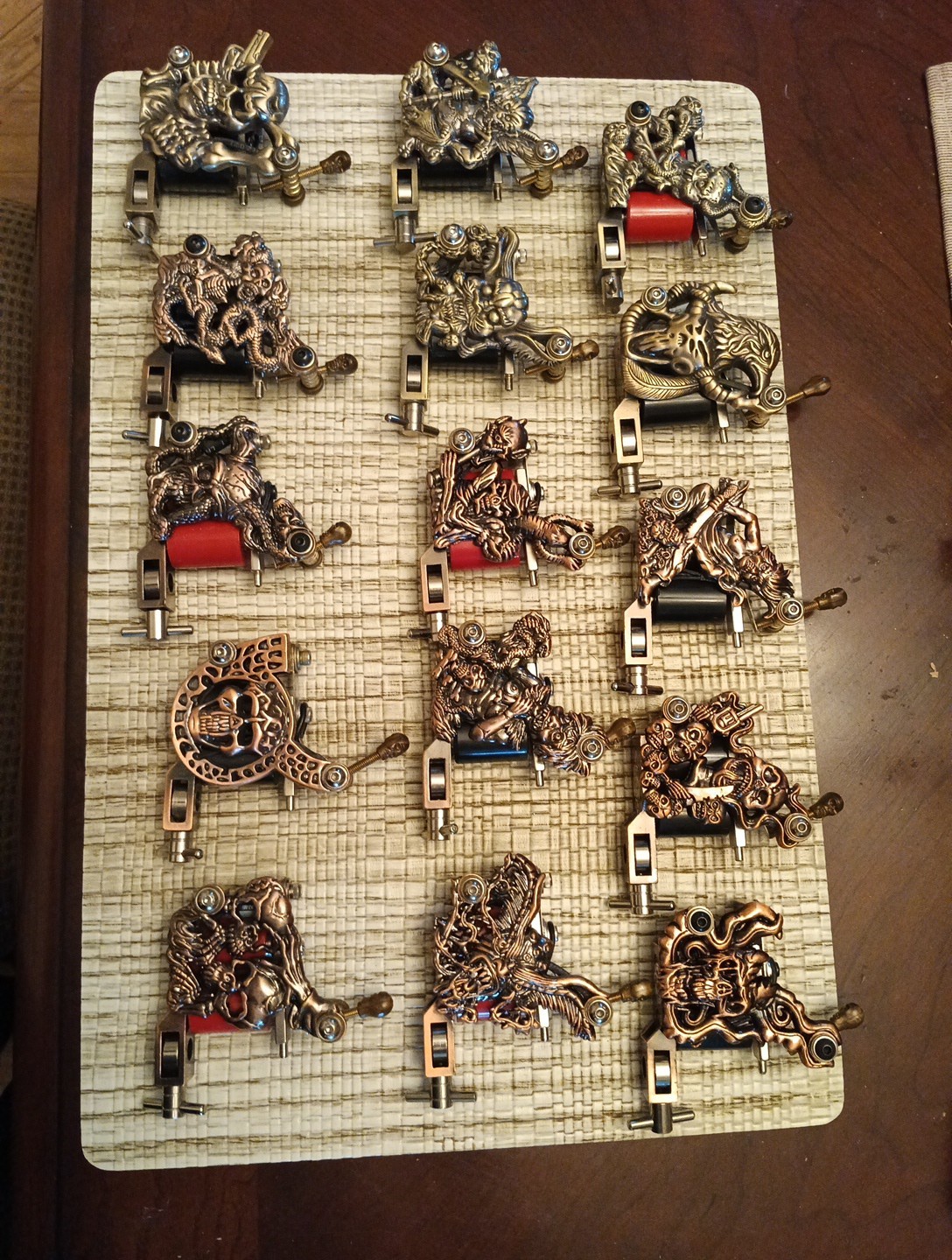Lot Of (15) Different Unique New Old Stock (Tested) Tattoo Machines