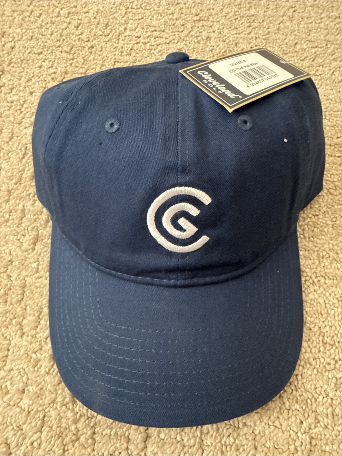 Cleveland Golf Adjustable Hat – Blue – Brand New With Tags - Adults Unisex!