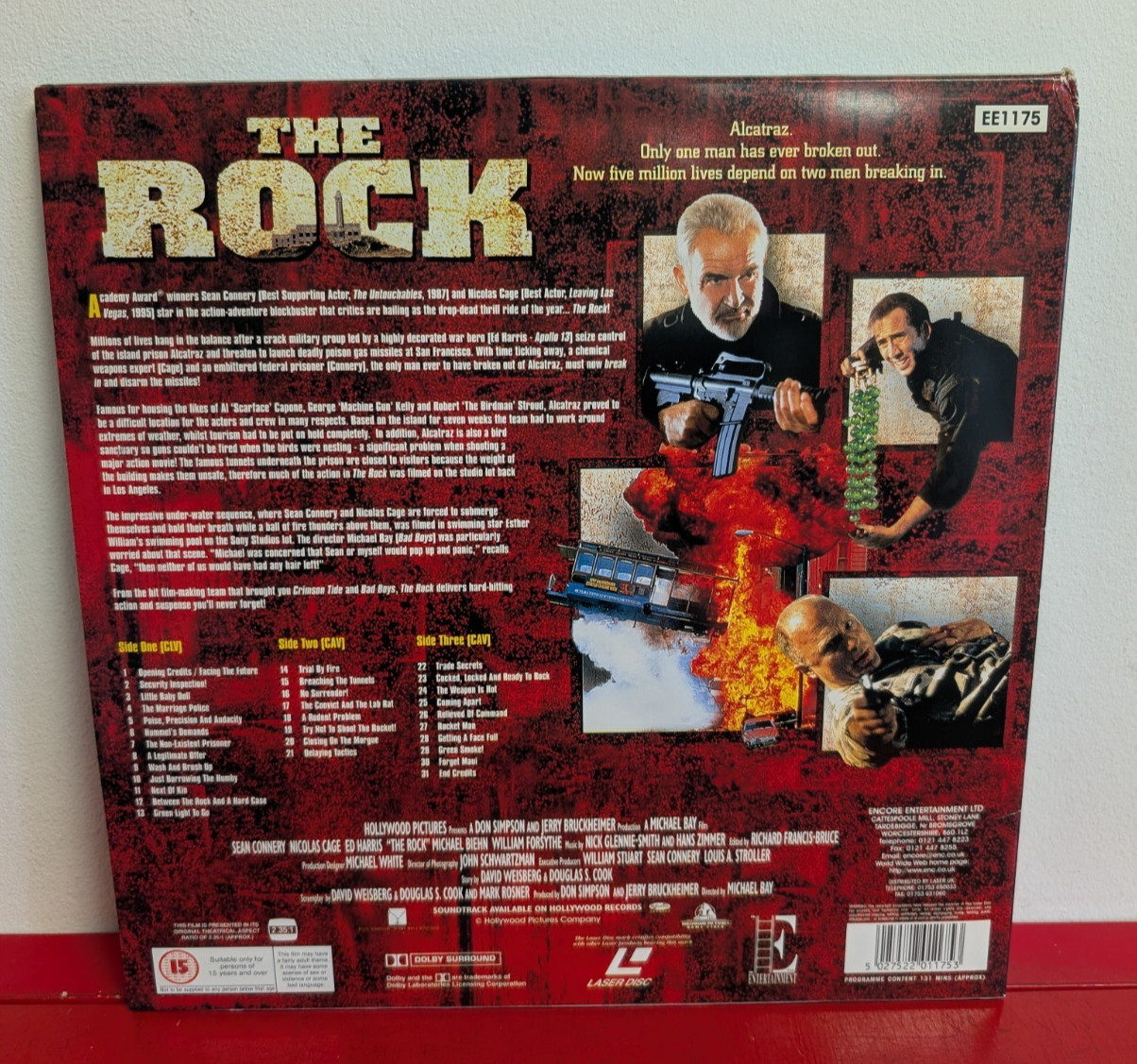 The Rock Laserdisc Widescreen Edition (Loc B-6)
