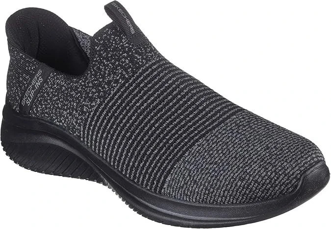 Slip Ins Skechers Shoes Men Black SlipOn Comfort Casual Memory Foam Sport 232901
