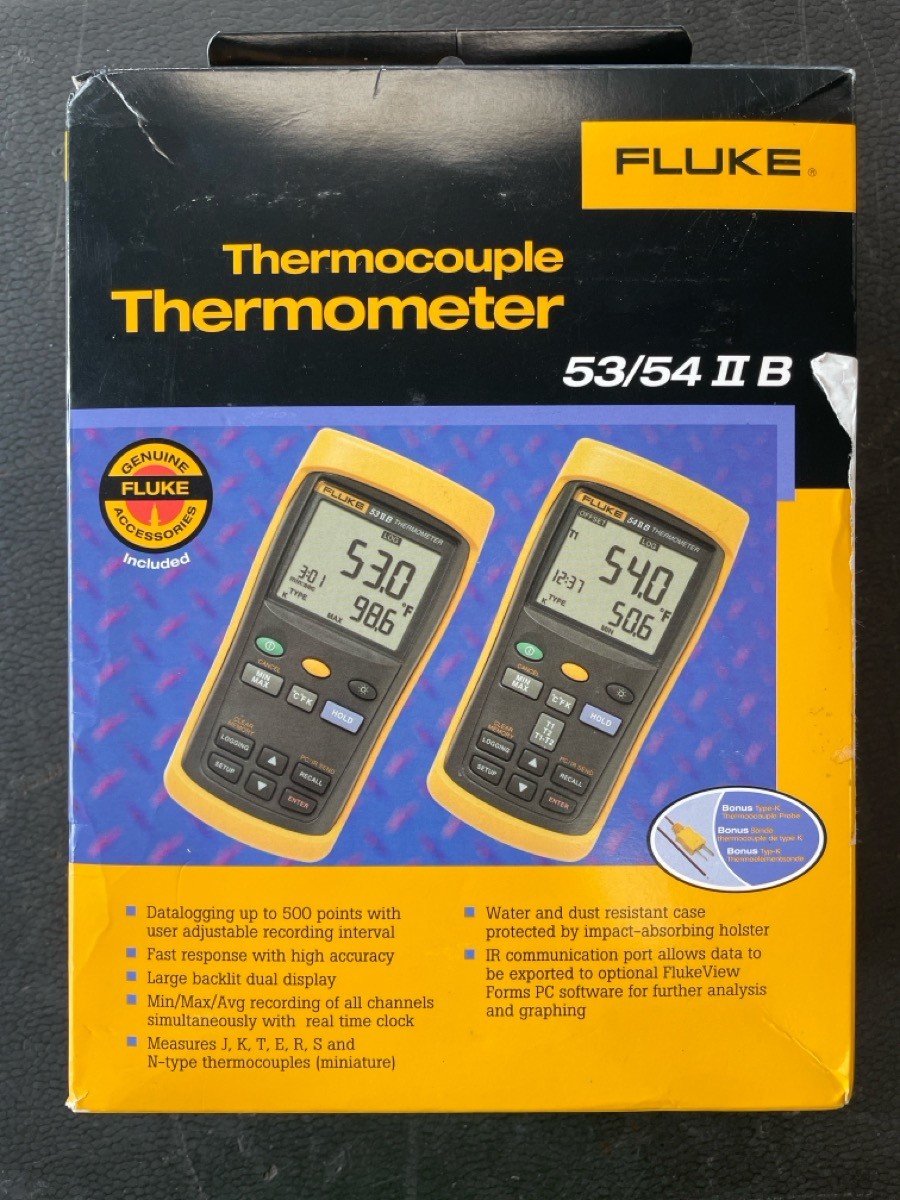 Fluke 53-2 B Single Input Thermometer FLUKE-53-2 B 60HZ (PD4054743)