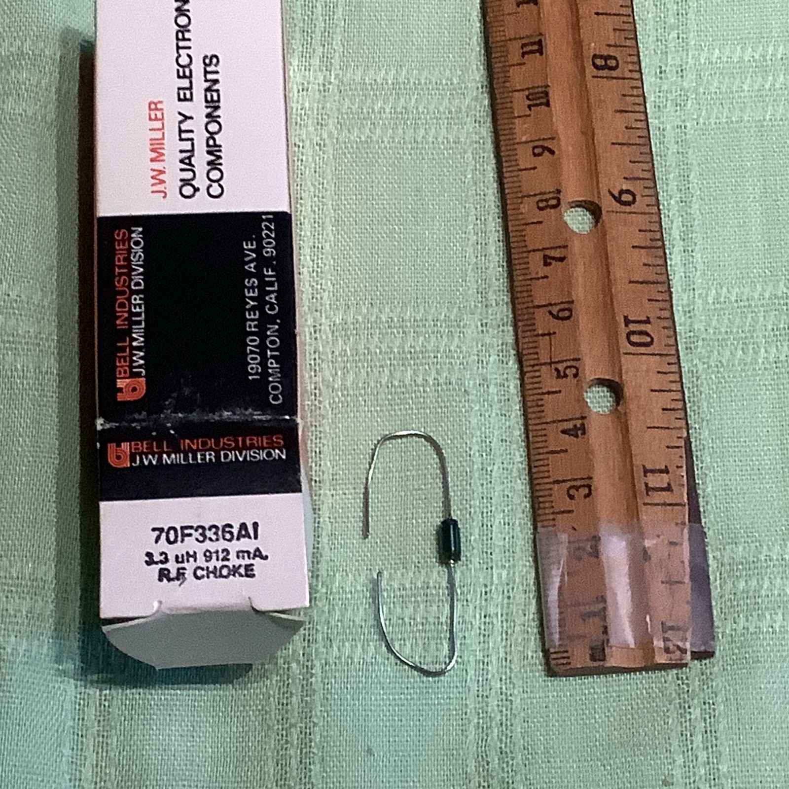 Miller 70F336AI Miniature RF Choke 3.3uH 912mA