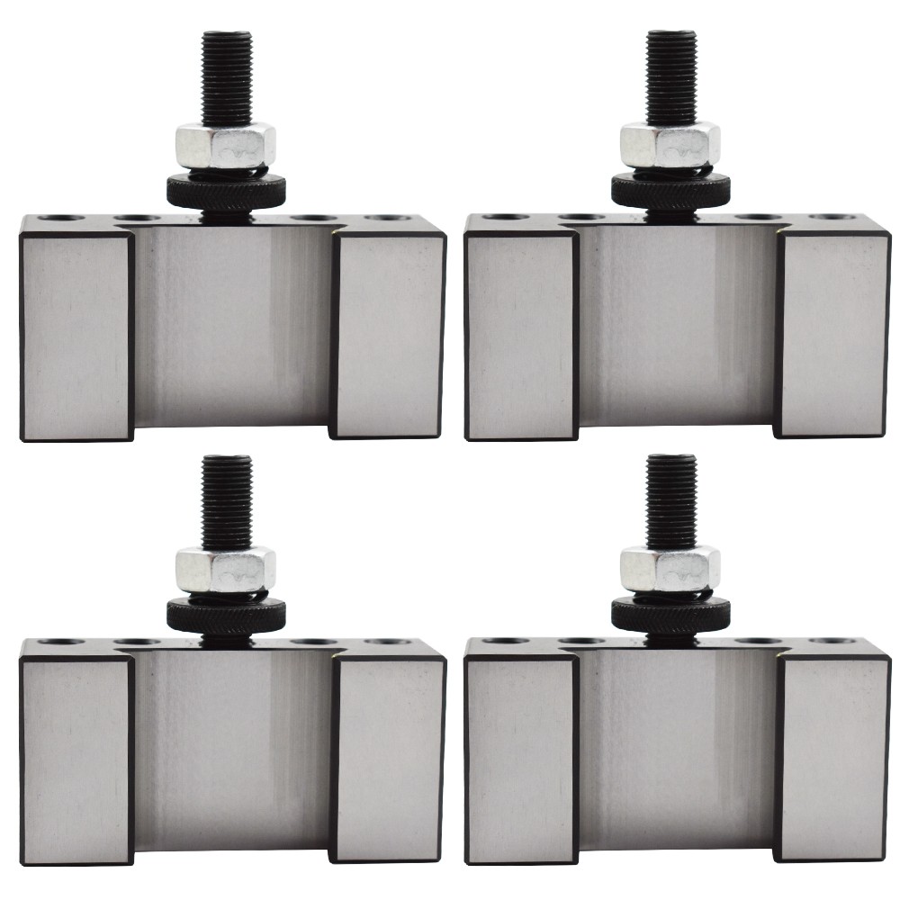 4Pcs AXA #1 250-101 Quick Change Tool Post Turning & Facing Holder For Lathe
