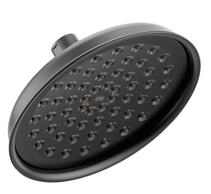 CFG 6" Spray Head Rainshower Shower head - Matte Black Finish -47401BLGR