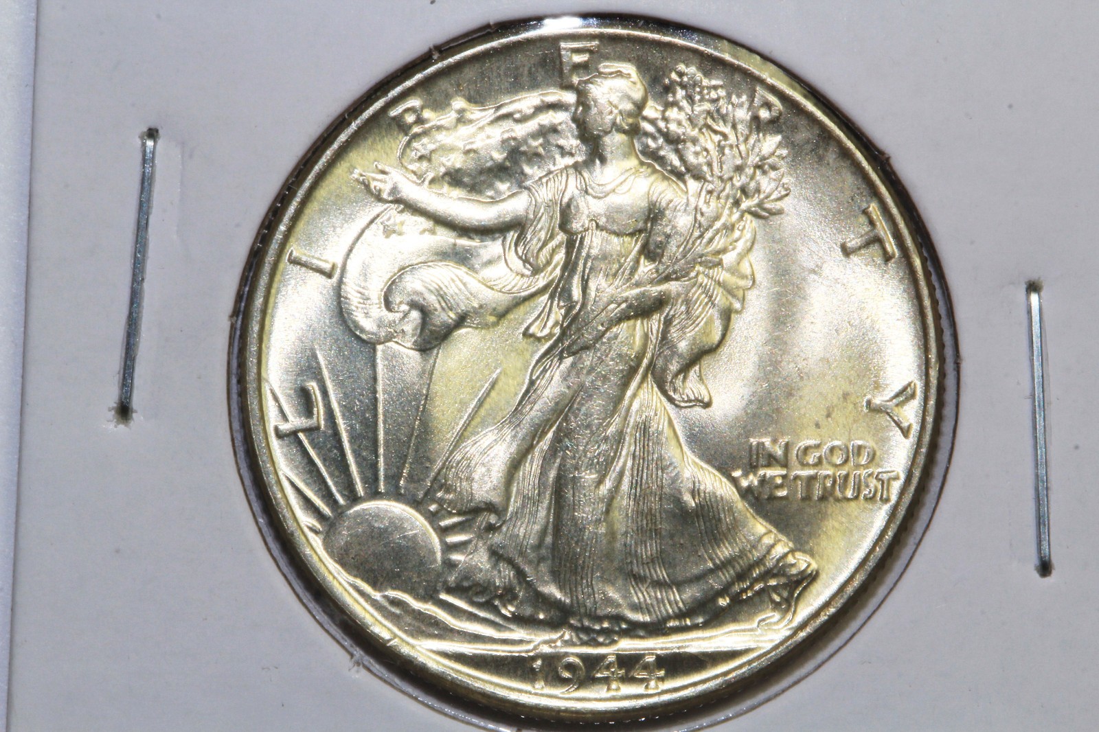 1944-P Mint State Liberty Walking 90% Silver Half Dollar (WL1702)