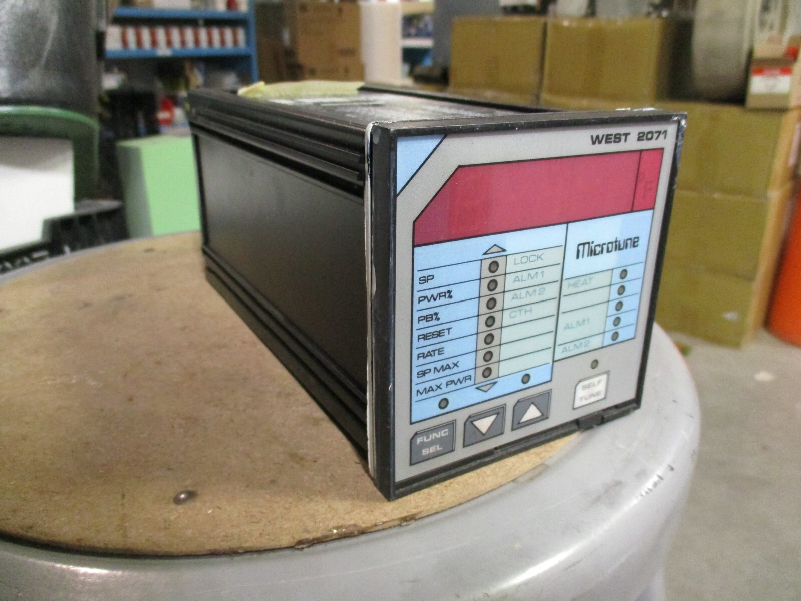 Microtune Temperature Controller - West 2071 - Working Condition Unknown