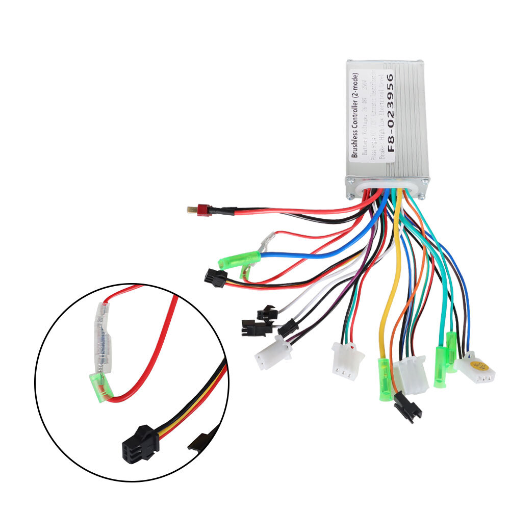 Electric Bicycle E-bike Scooter Brushless 36-48V 250W DC Motor Speed Controller