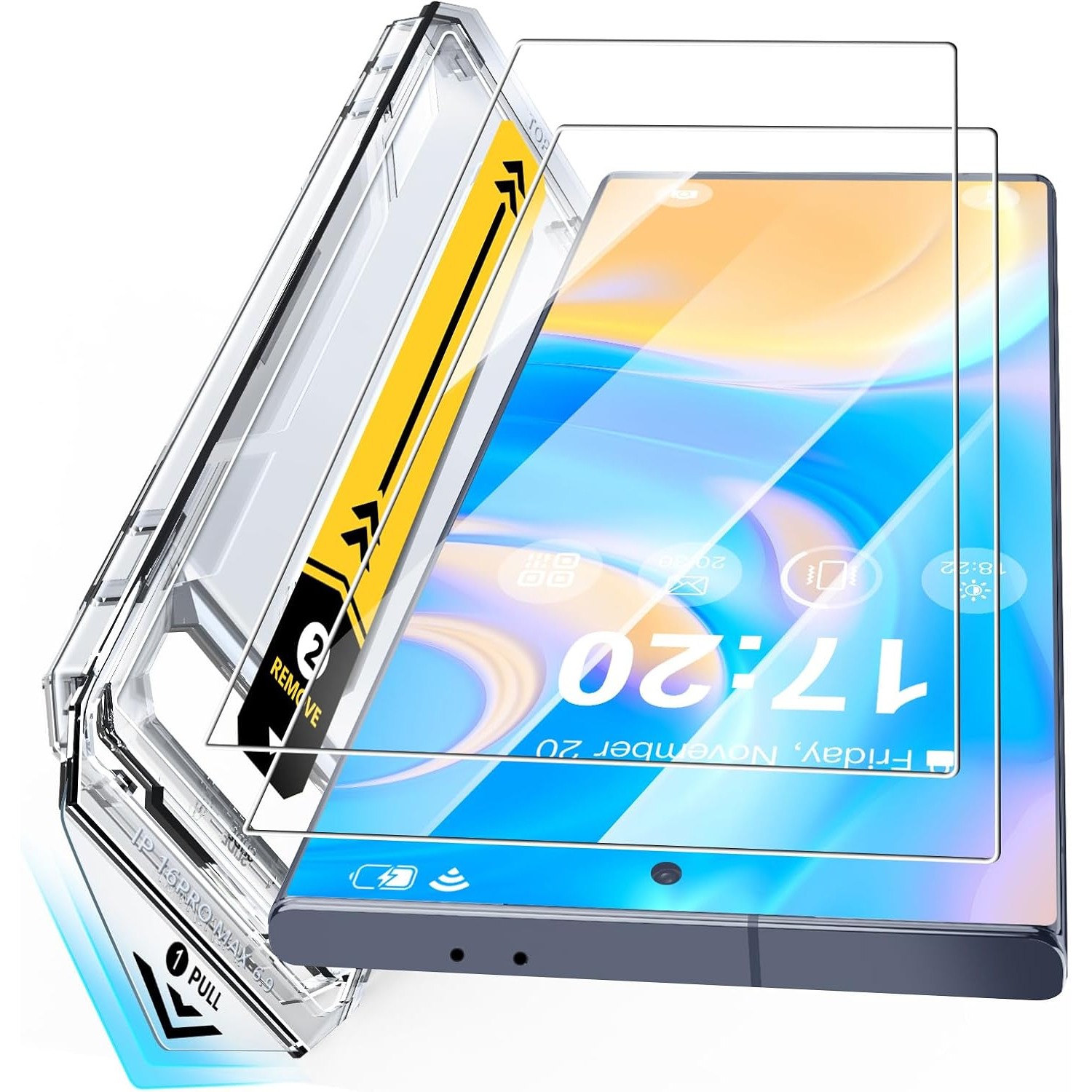 2 Pack Tempered Glass Screen Protector For Samsung Galaxy S26 Ultra S25 S24 S23