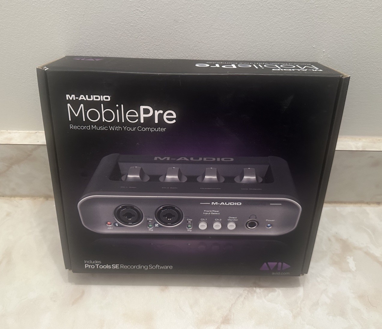 M-Audio MobilePre MKII 2nd Gen USB Audio Interface Recording Preamp NEW Open Box